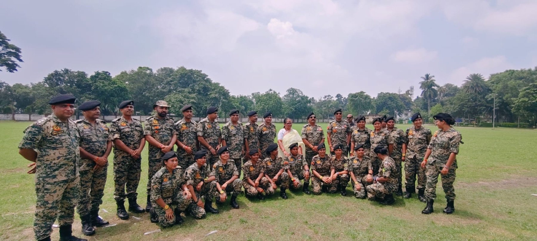 Raksha Bandhan with jawans